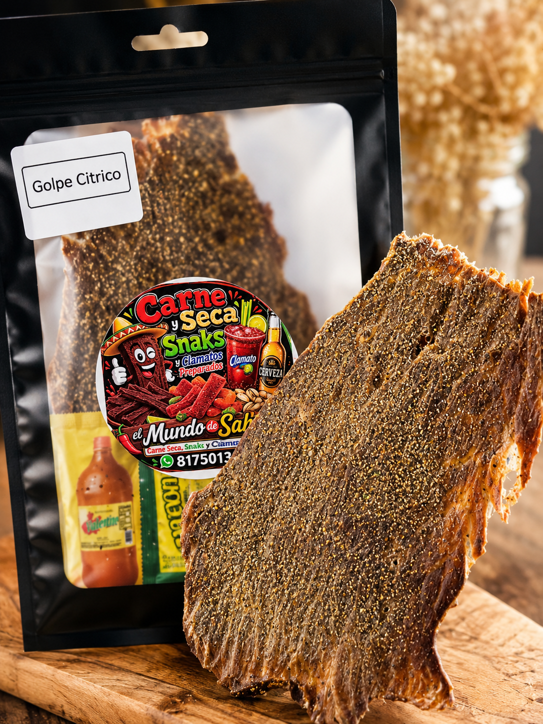 Lemon Pepper Beef Jerky