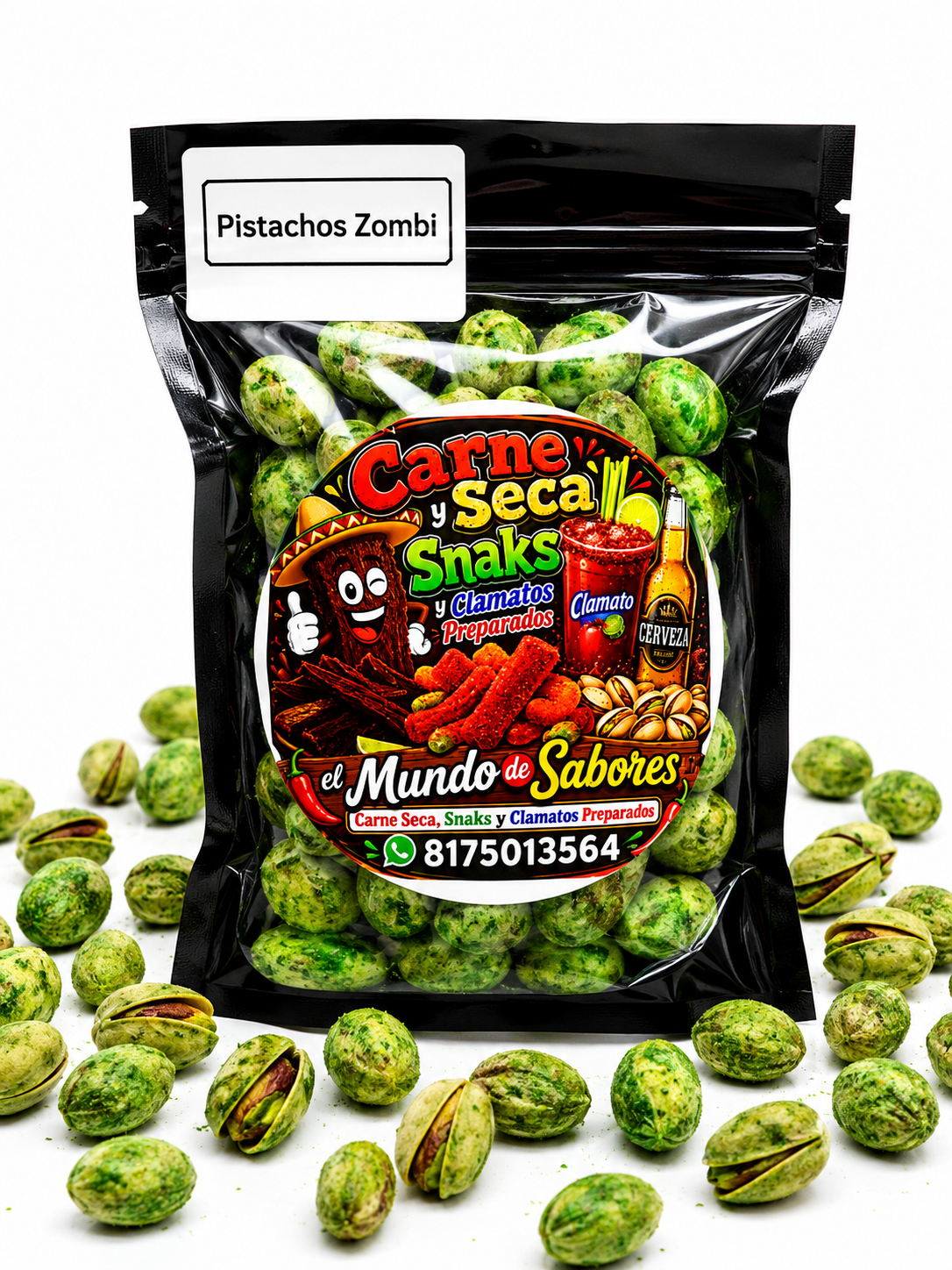 Pistachos Sabor Zombi