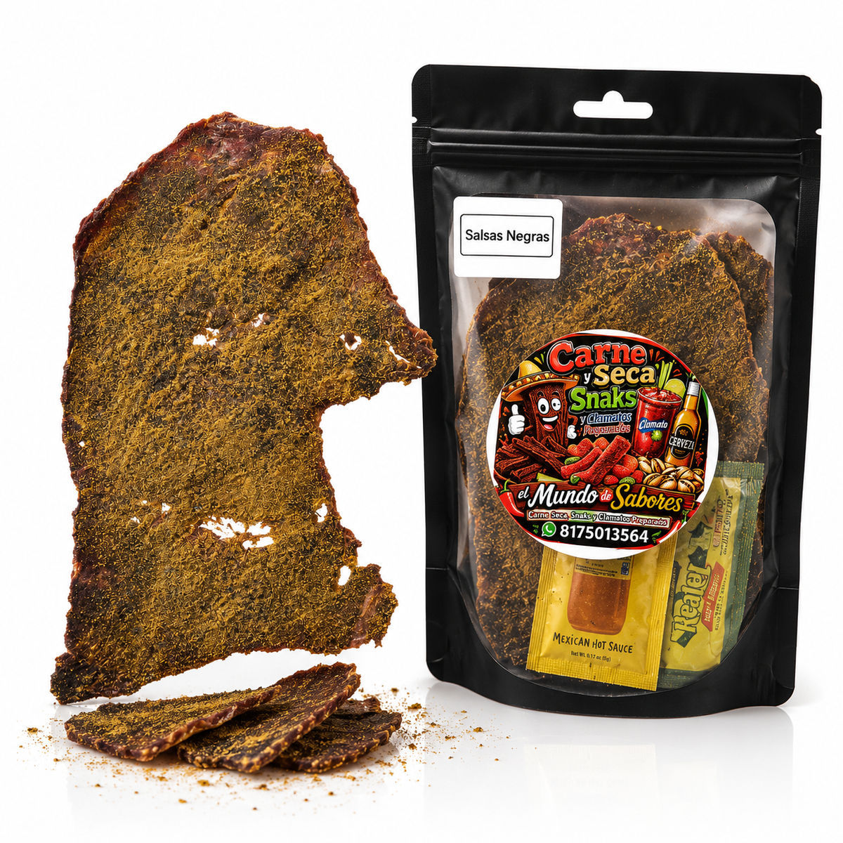 Salsas Negras Beef Jerky