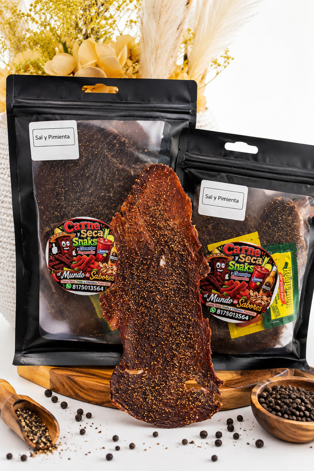 Sal y Pimienta Beef Jerky