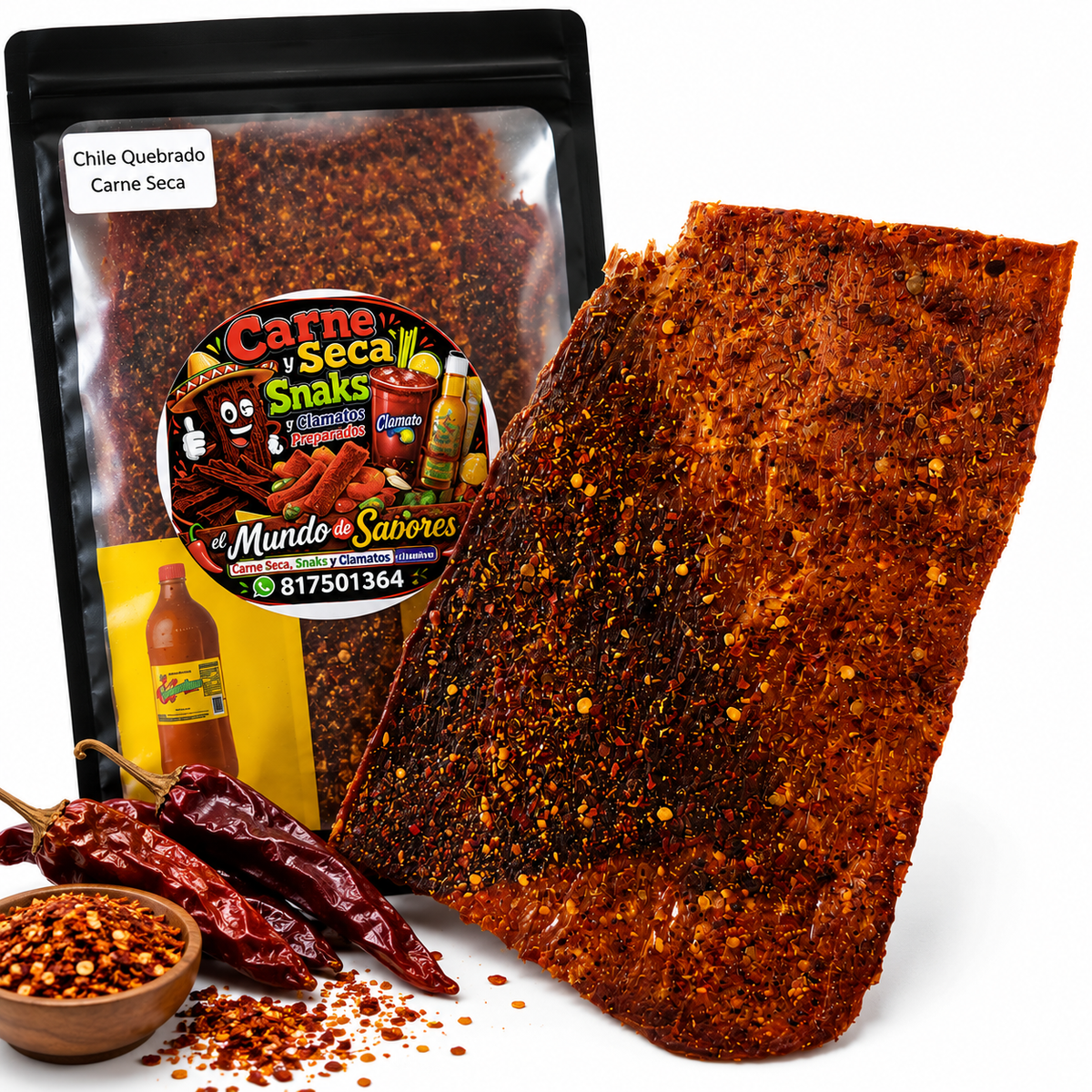 Chile Quebrado Beef Jerky